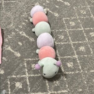 Pastel Caterpillar Plush Toy